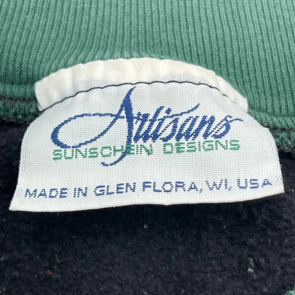 Vintage Artisan Sunschein Designs Women’s XL Snowmobile Pullover Sweatshirt - Picture 8 of 12